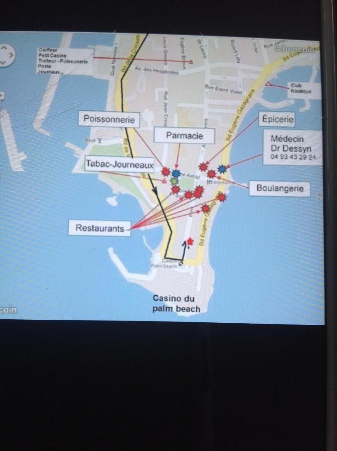Cannes Croisette &Palm Beach,Parking Exterior photo